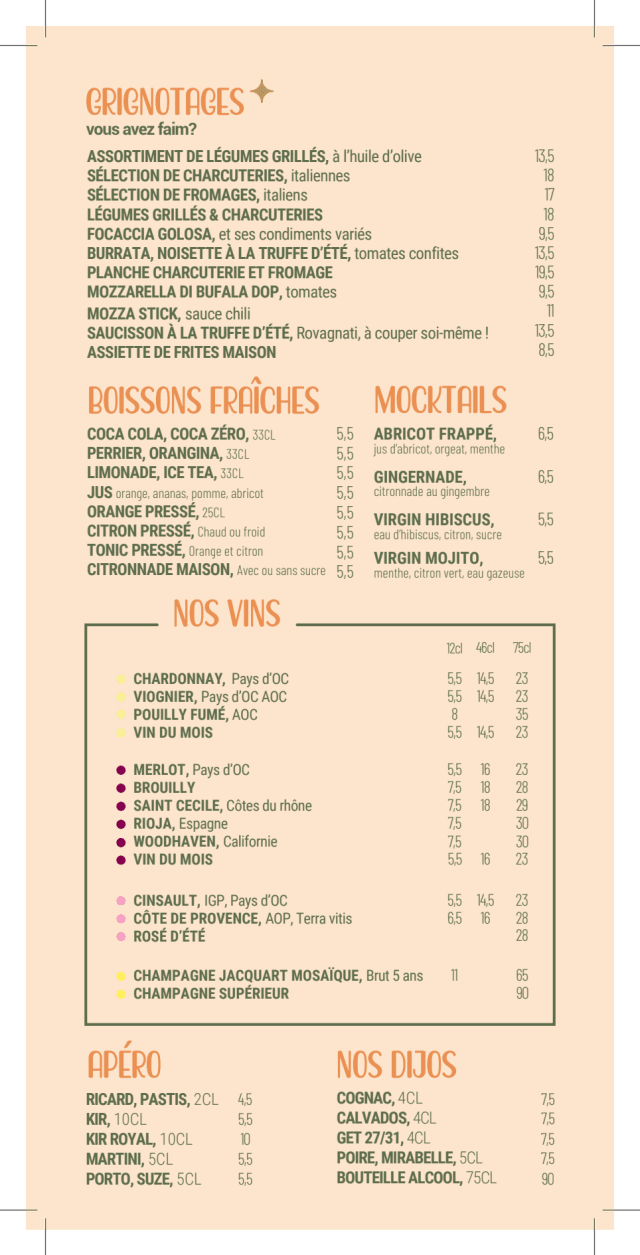 PDF Menu page 2