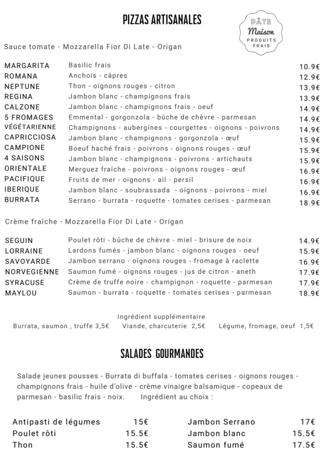 PDF Menu page 2