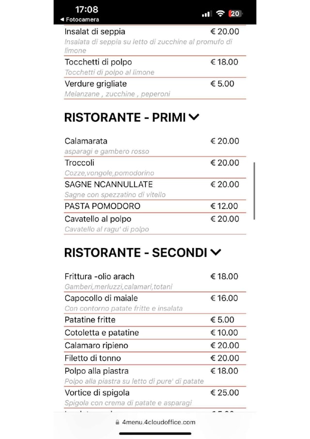 PDF Menu page 2