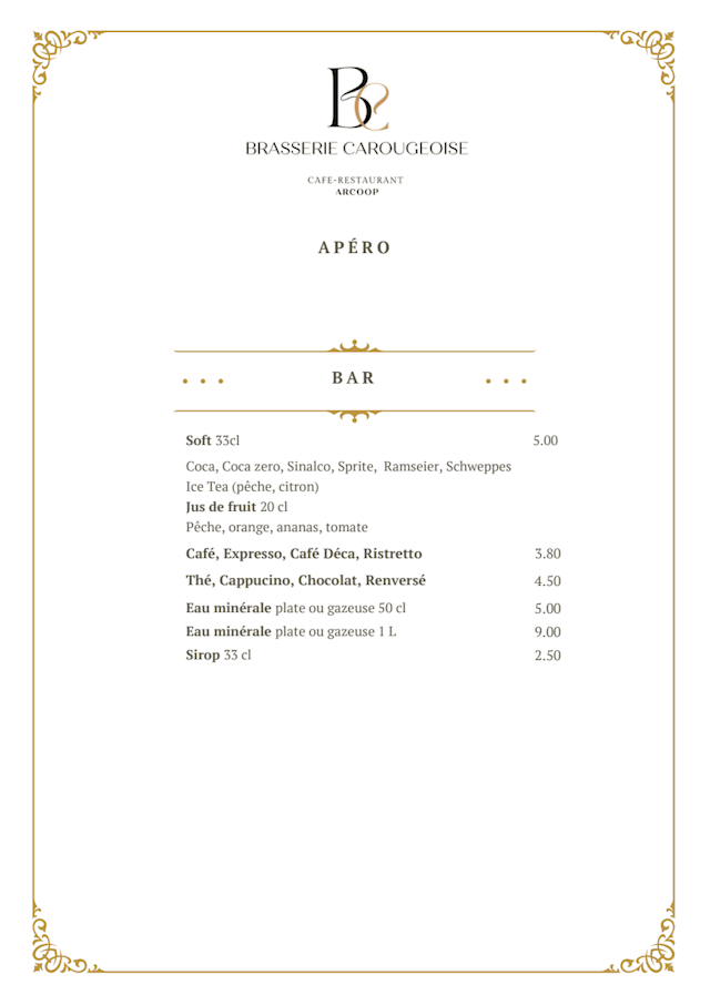 PDF Menu page 2