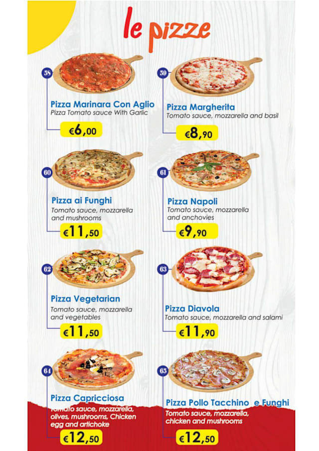 PDF Menu page 2