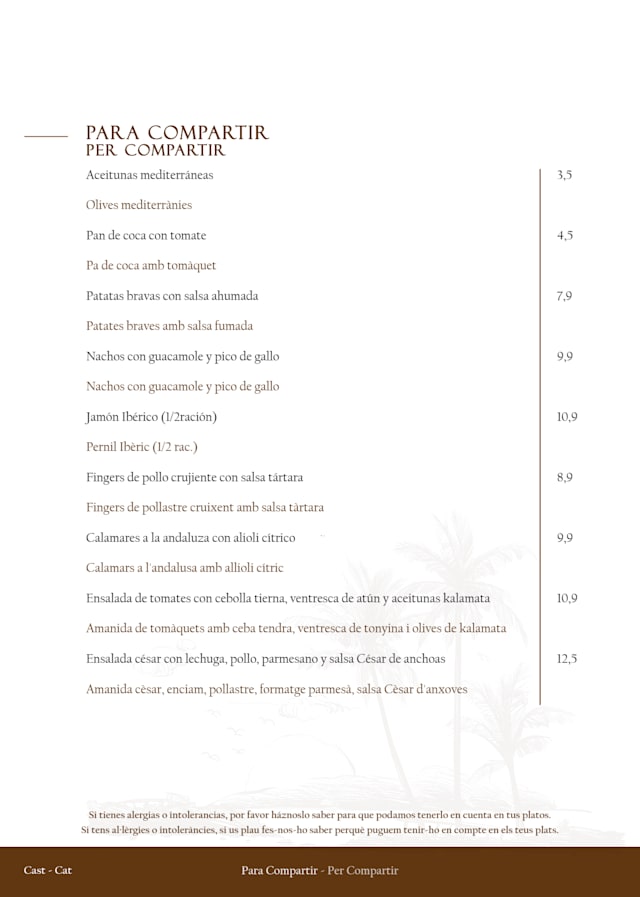 PDF Menu page 2