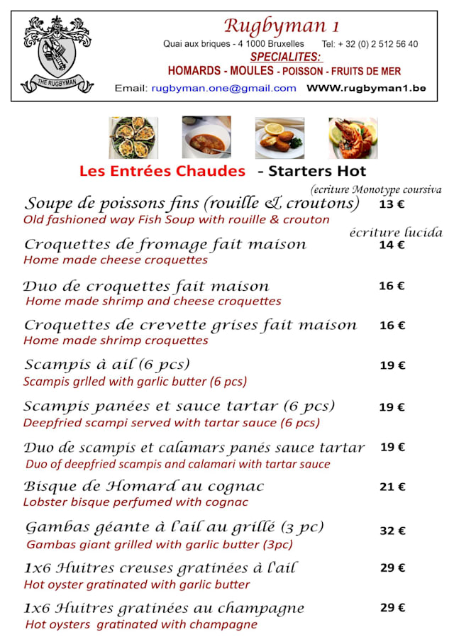 PDF Menu page 2
