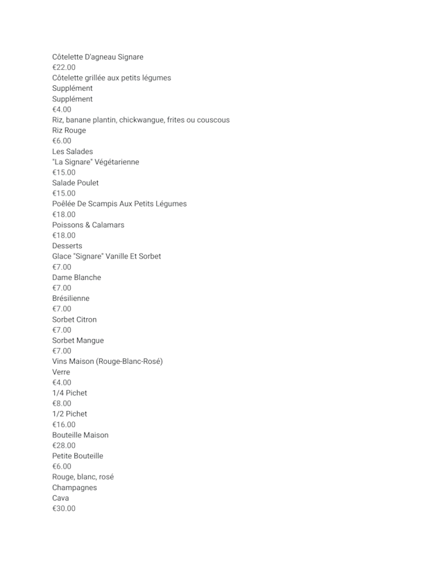 PDF Menu page 2