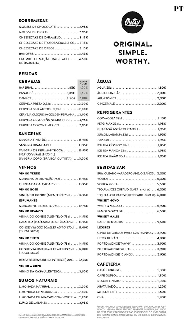 PDF Menu page 2