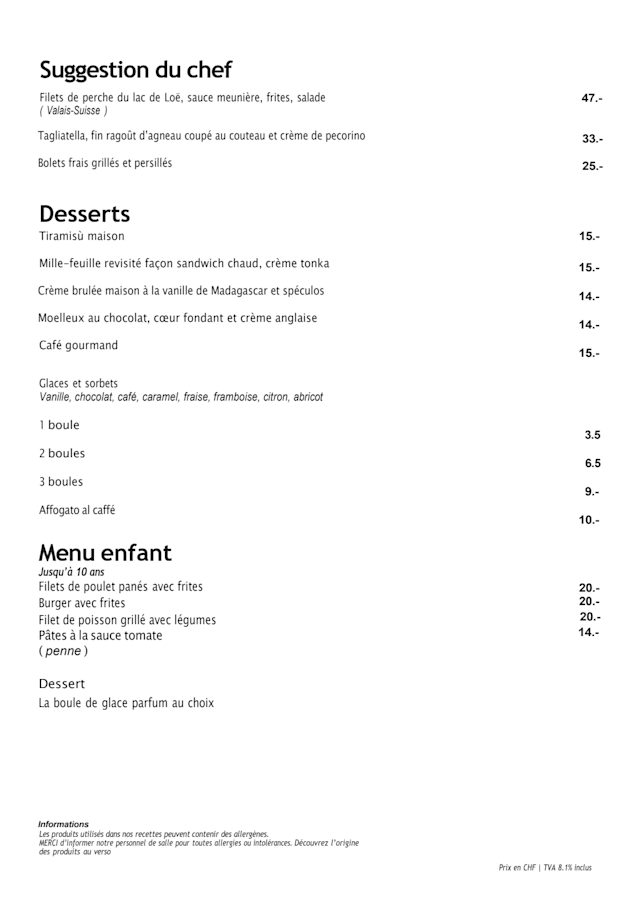 PDF Menu page 2