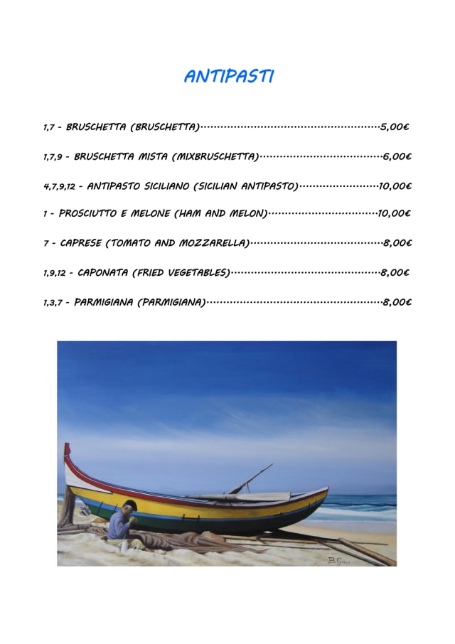 PDF Menu page 2