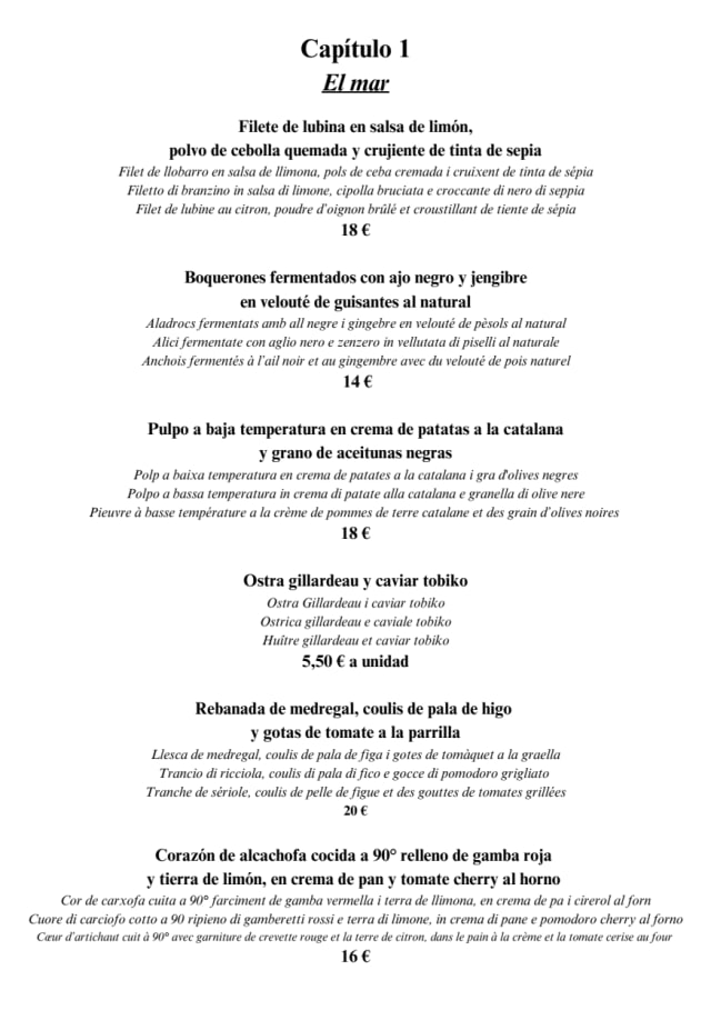 PDF Menu page 2
