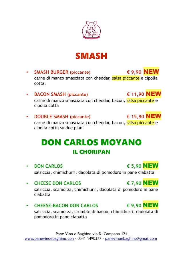 PDF Menu page 2