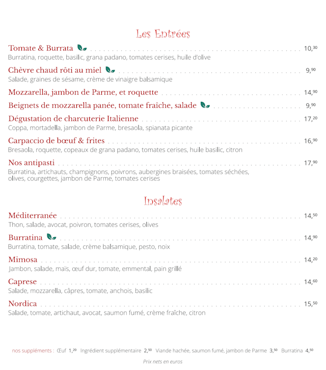 PDF Menu page 2