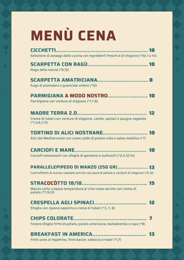 PDF Menu page 2