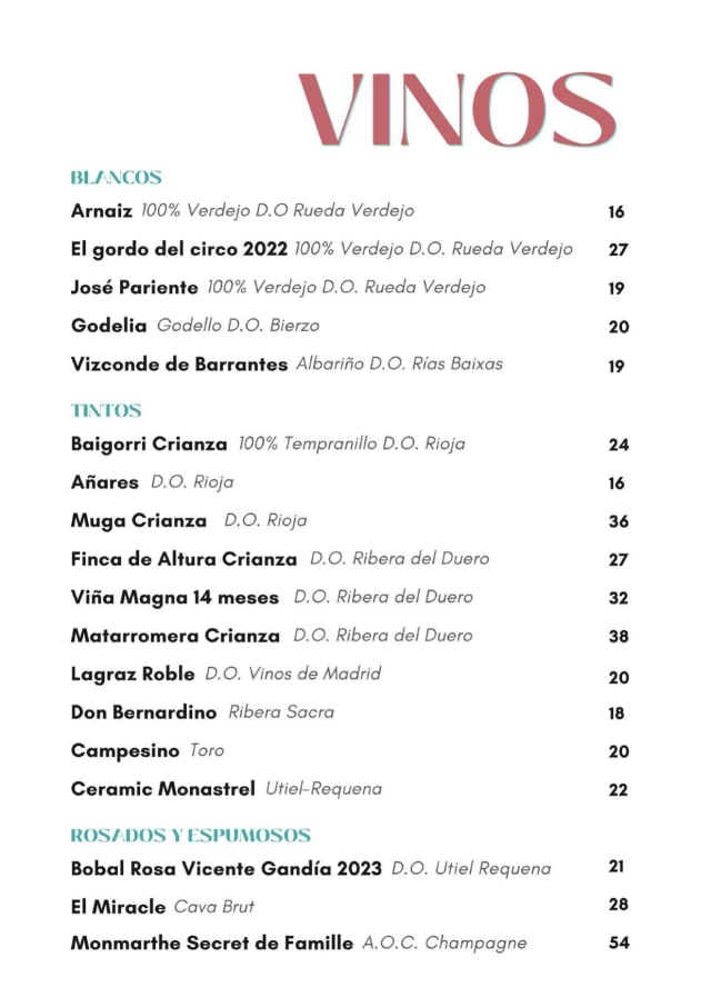 PDF Menu page 2