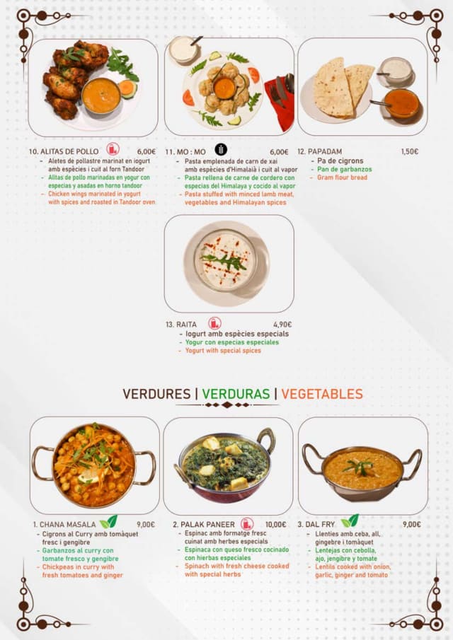 PDF Menu page 2