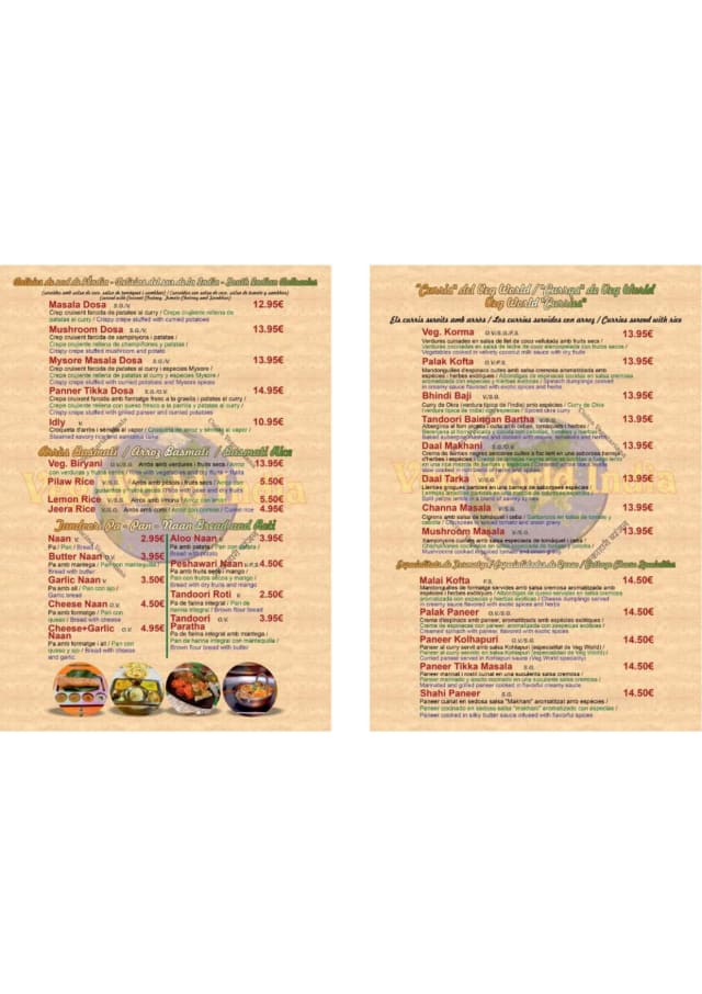 PDF Menu page 2