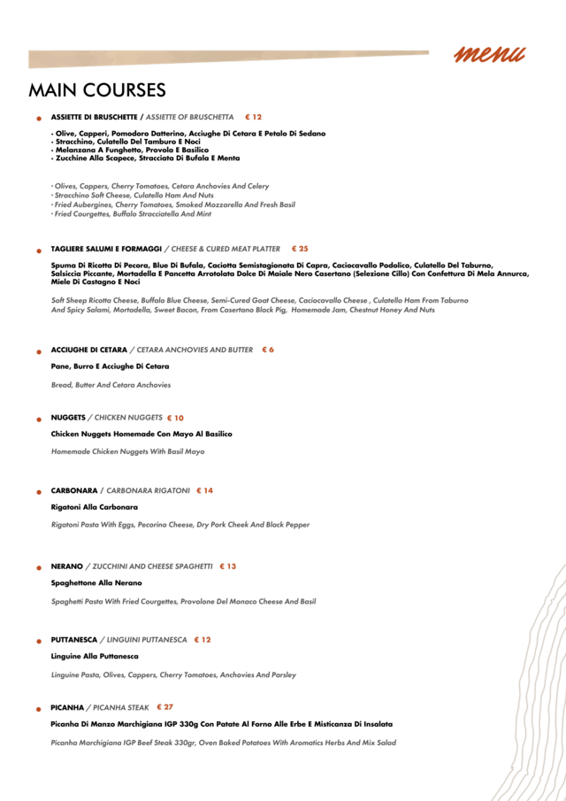 PDF Menu page 2