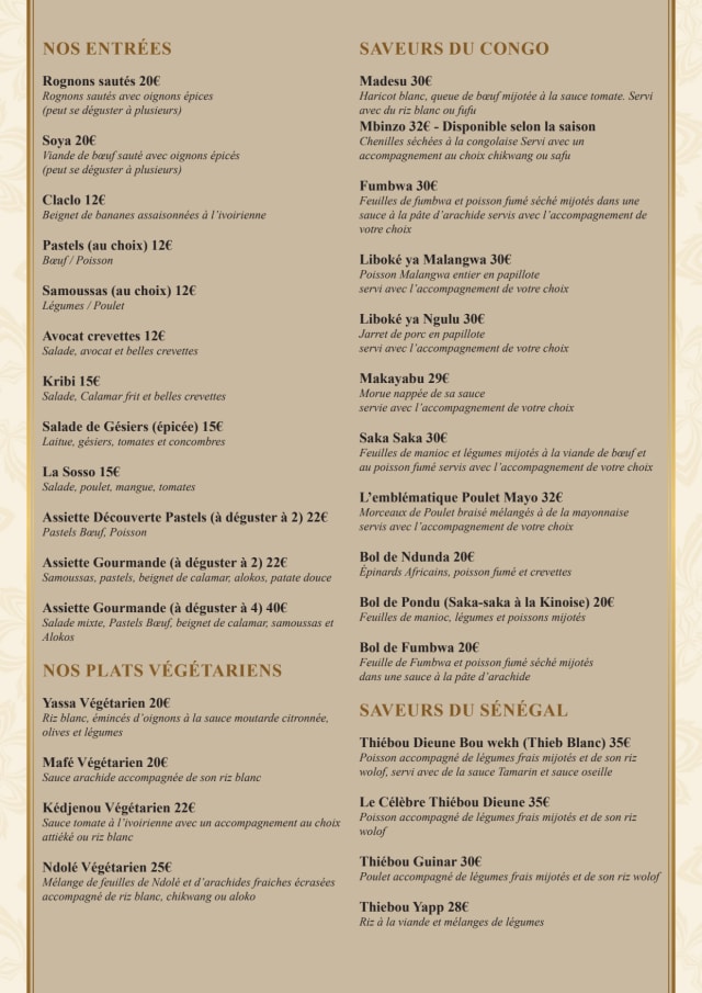 PDF Menu page 2