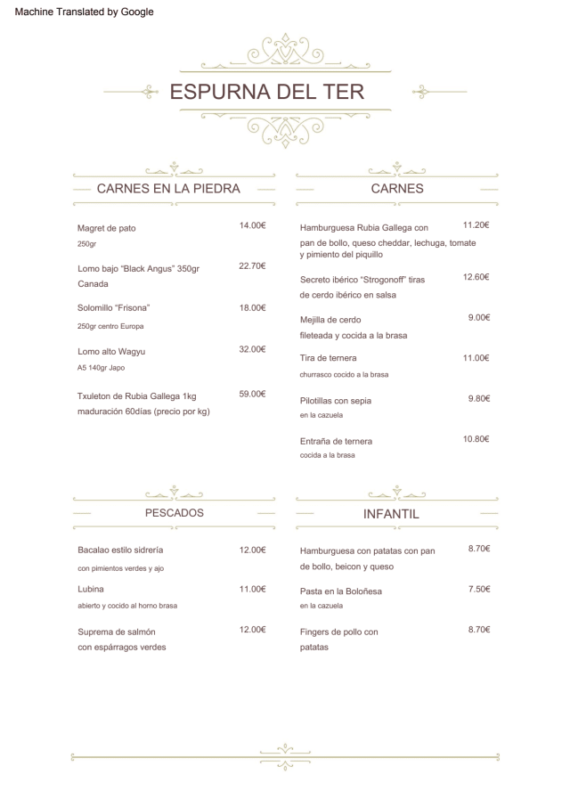 PDF Menu page 2