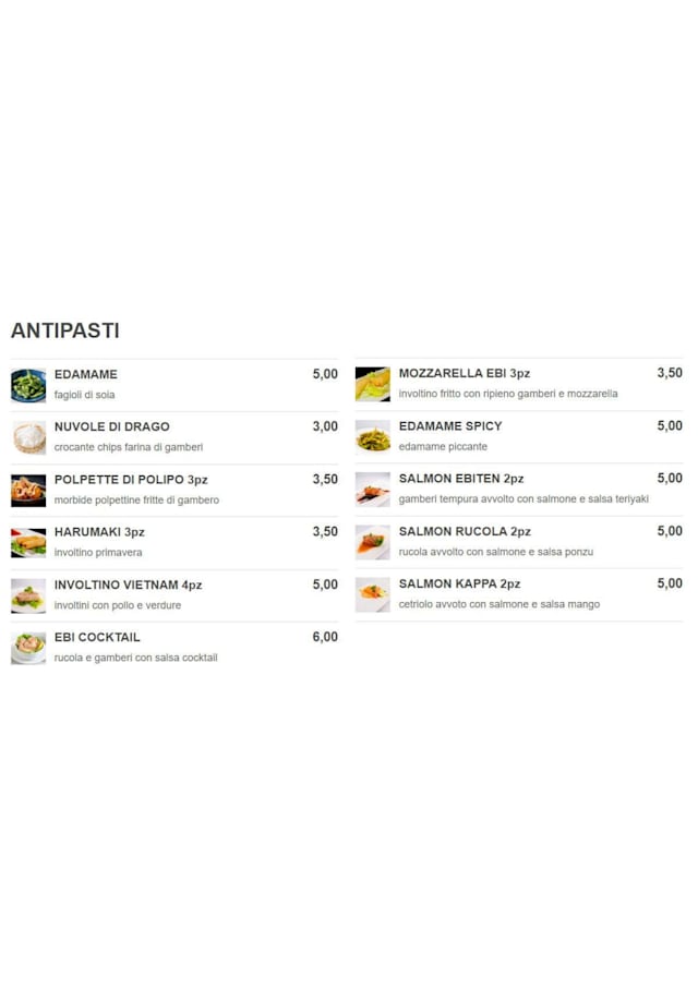 PDF Menu page 2