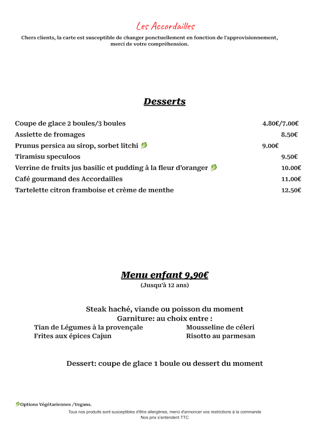 PDF Menu page 2