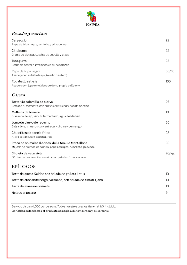 PDF Menu page 2