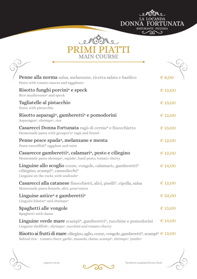 PDF Menu page 2