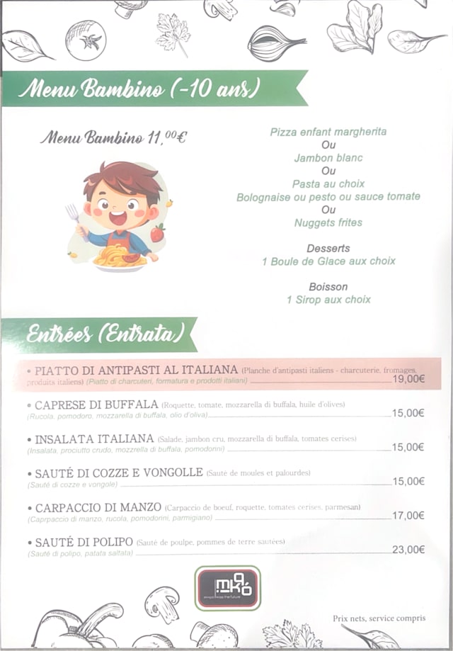 PDF Menu page 2