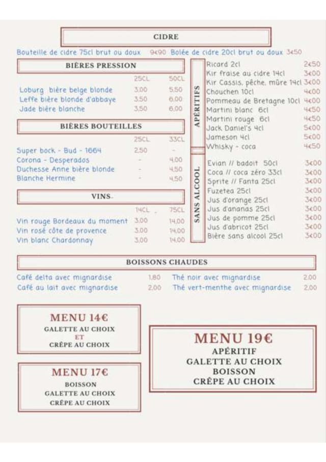 PDF Menu page 2