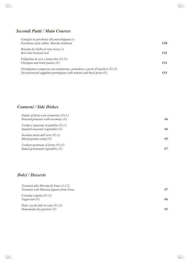 PDF Menu page 2