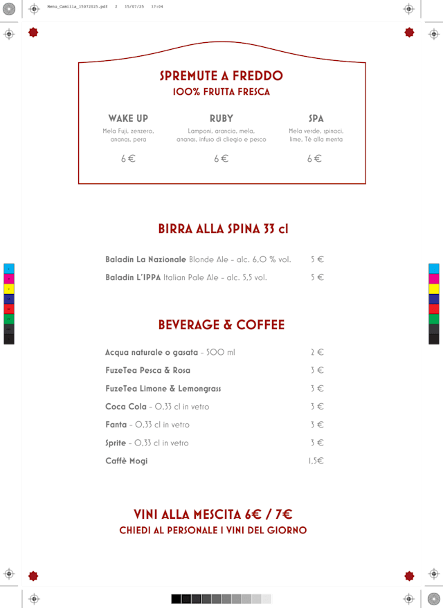 PDF Menu page 2