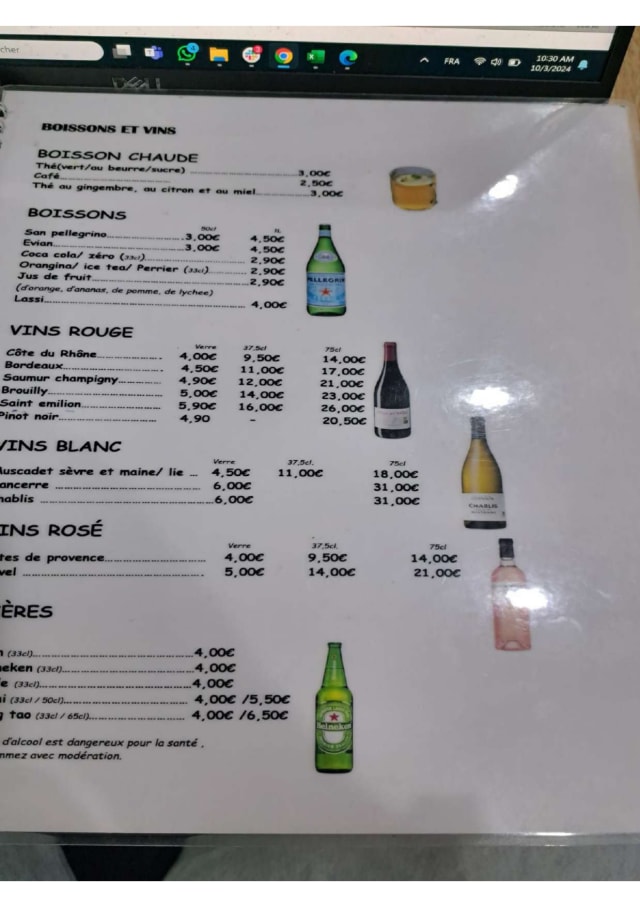 PDF Menu page 2