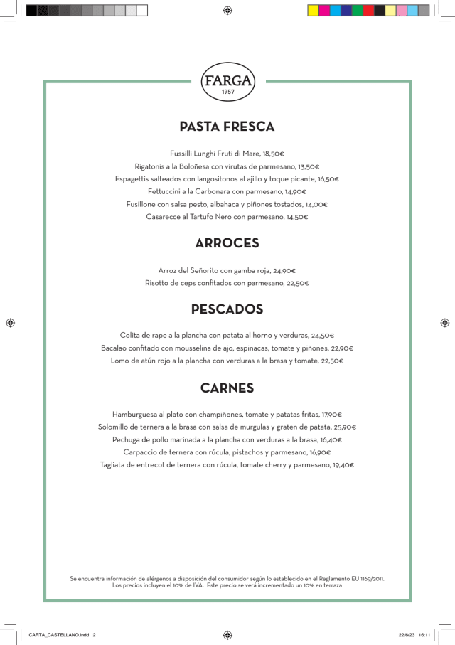 PDF Menu page 2