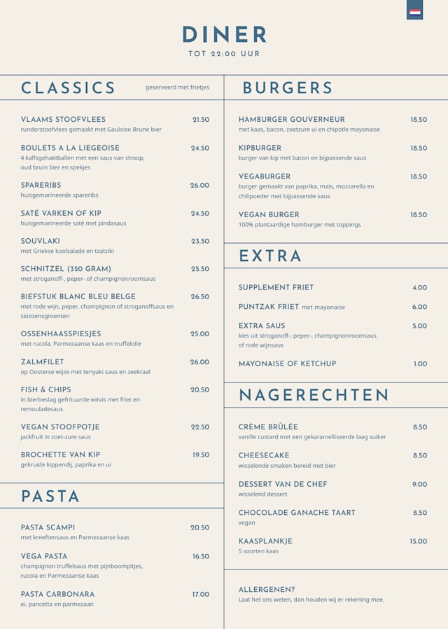 PDF Menu page 2