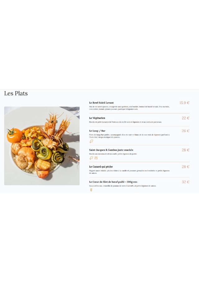 PDF Menu page 2