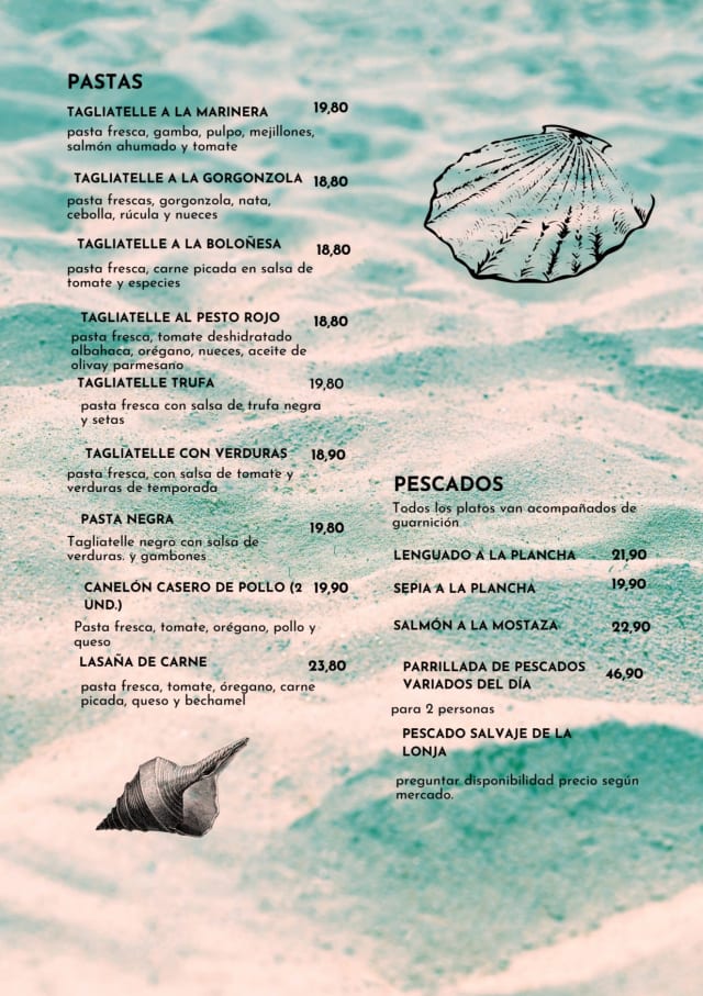 PDF Menu page 2