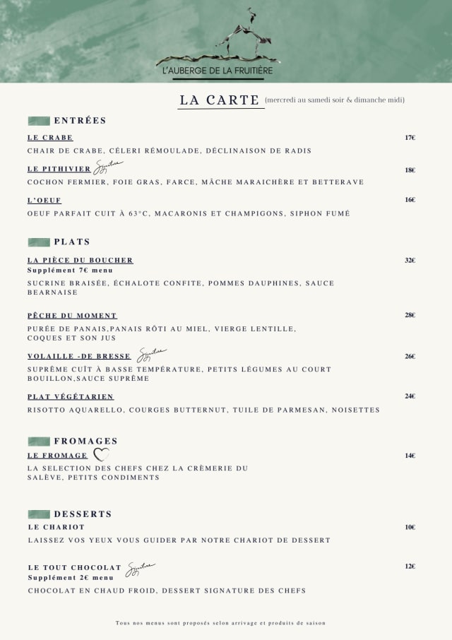 PDF Menu page 2