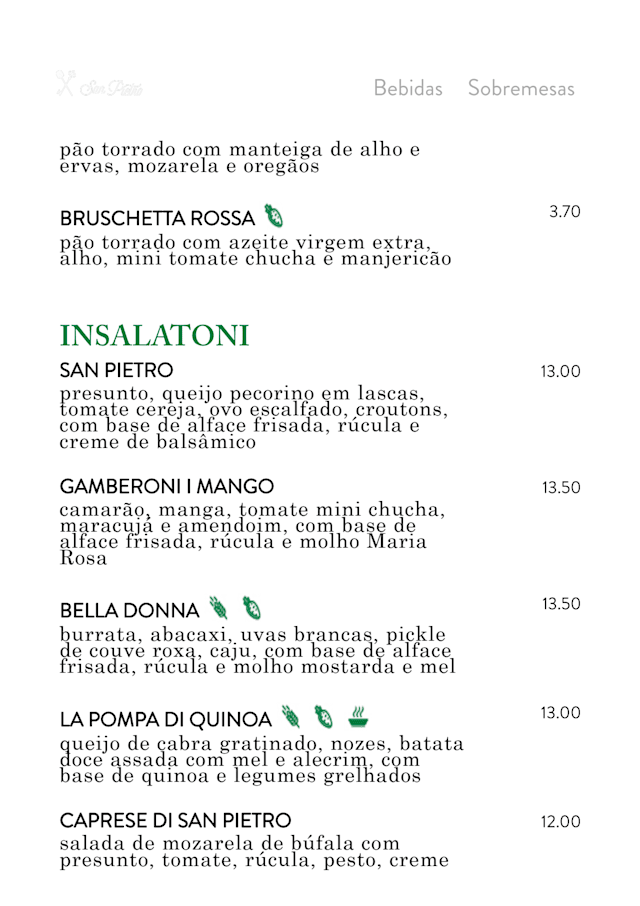 PDF Menu page 2