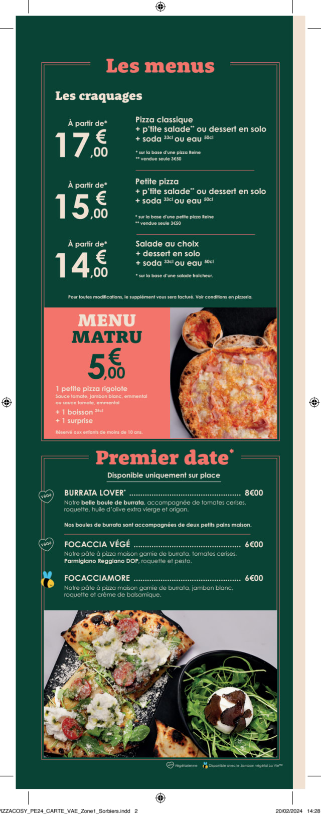 PDF Menu page 2