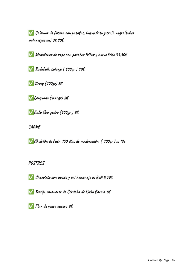 PDF Menu page 2