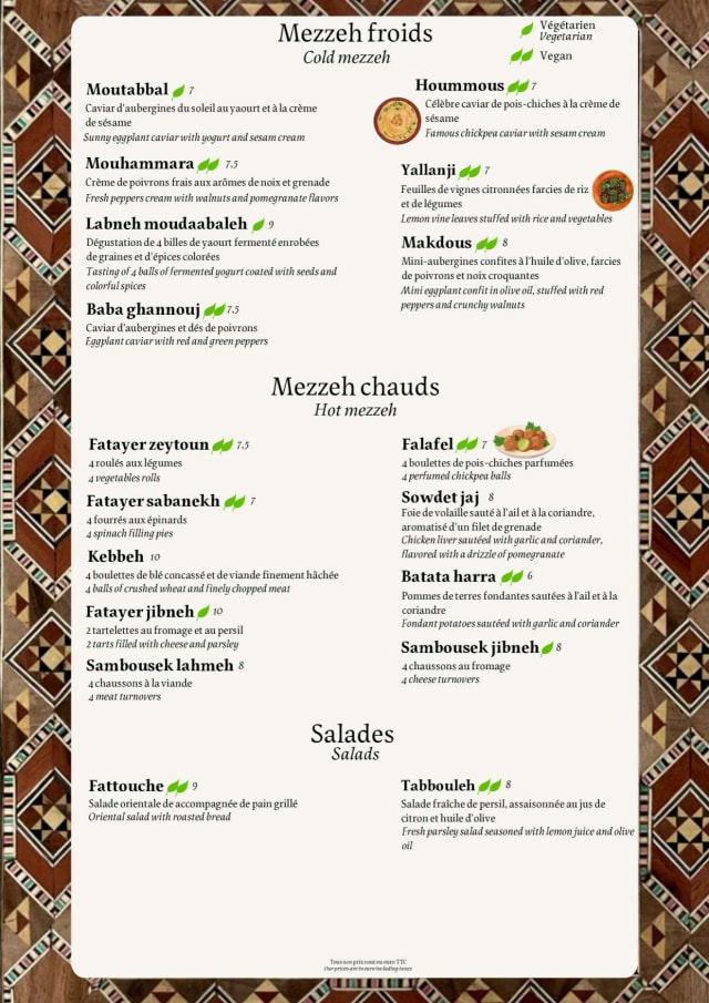 PDF Menu page 2