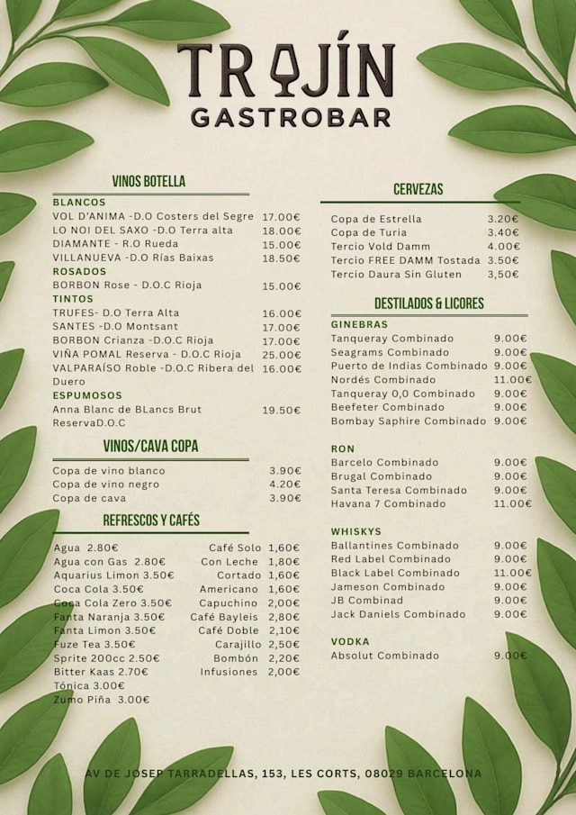 PDF Menu page 2