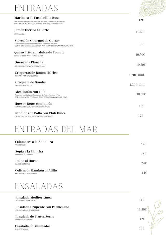 PDF Menu page 2