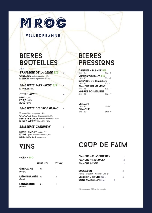 PDF Menu page 2