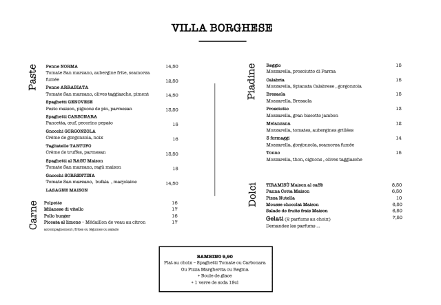 PDF Menu page 2