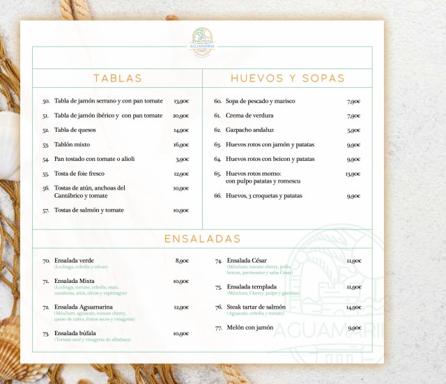 PDF Menu page 2