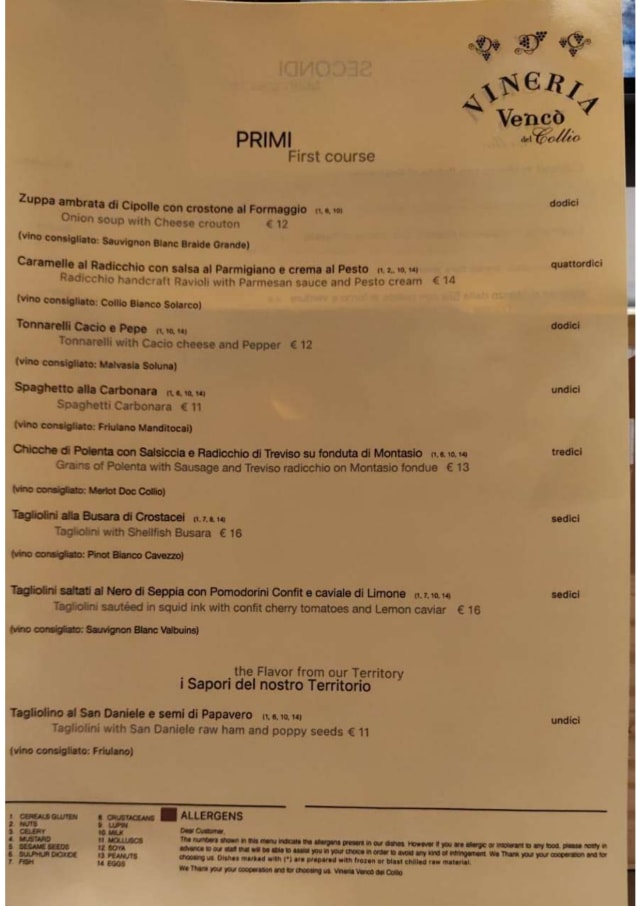 PDF Menu page 2