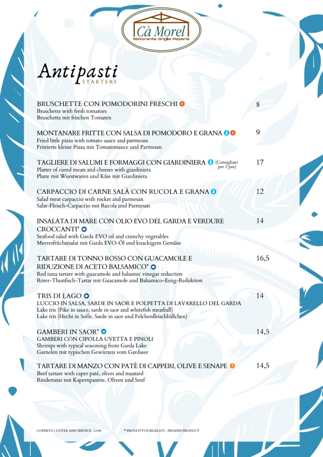 PDF Menu page 2