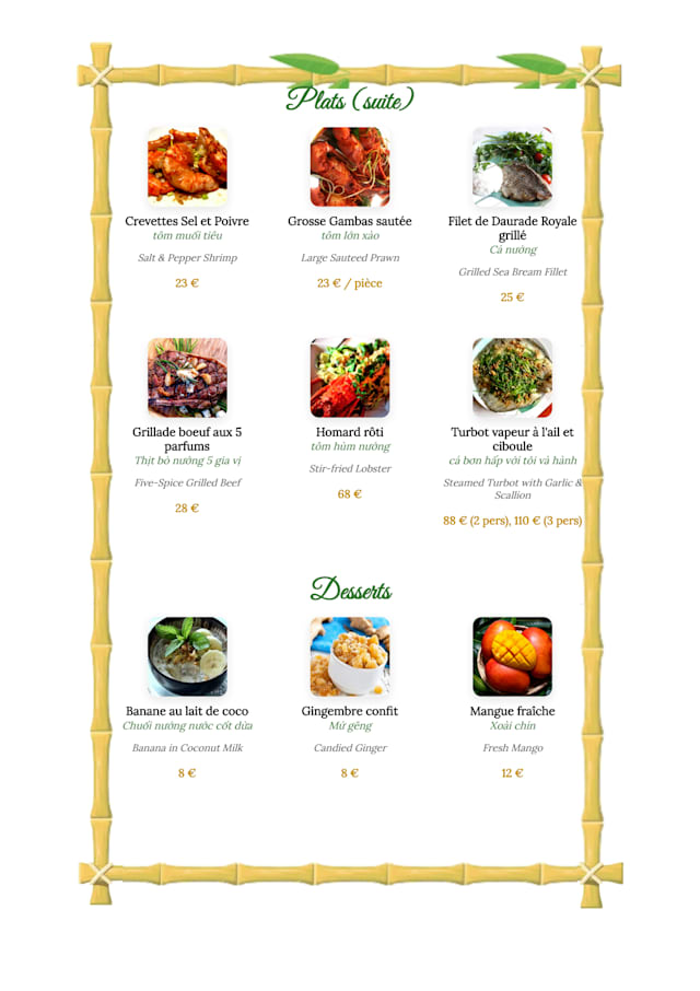 PDF Menu page 2