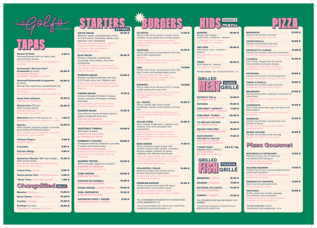 PDF Menu page 2