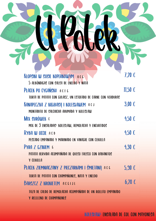 PDF Menu page 2