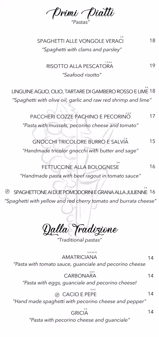 PDF Menu page 2
